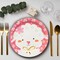 8 Ct. Cute Easter Animal Friends Paper Dinner Plates 9" Disposable Spring Holiday Plates with Gold Foil